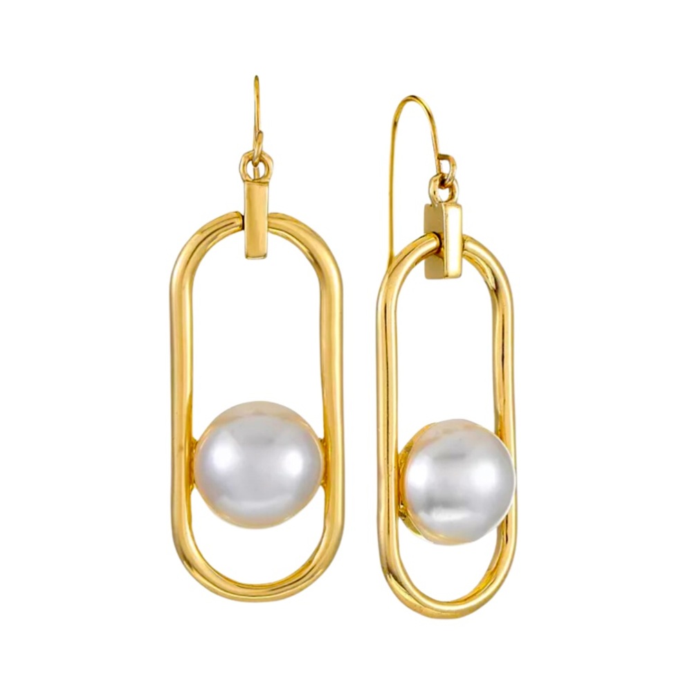 Pearly Drop Earrings